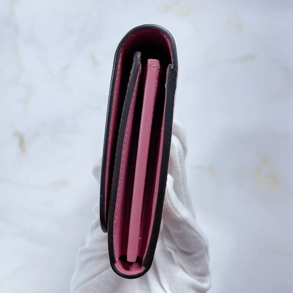 LOUIS VUITTON  Women Vernis Portefeuil Twist Long Wallet Pink Authentic - Picture 13 of 16